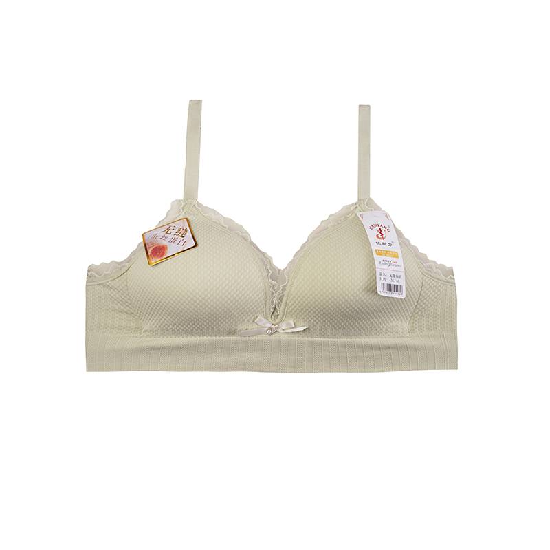 سوتین دخترانه اسفنجی کبریتی بدون فنر لبه دانتل دالبری