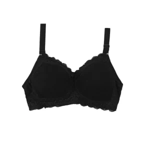 سوتین نخی پرسی دور دانتل بدون فنر ایزابلا 0155