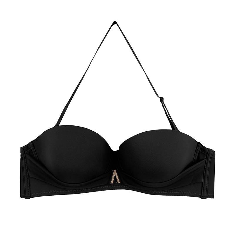 سوتین زنانه اسفنجی گردنی دکلته فنردار پشت سگک دار