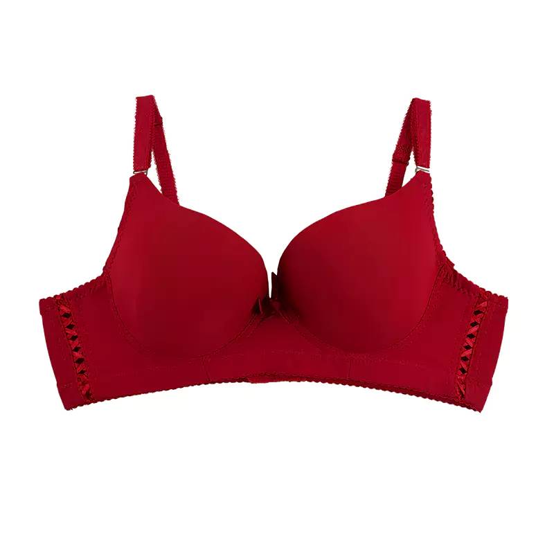 سوتین زنانه اسفنجی فنردار کاپ ماساژوری بغل ضربدری