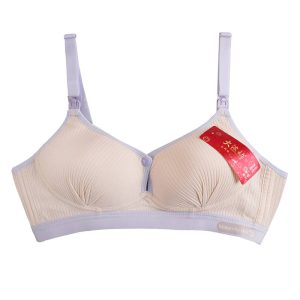 سوتین شیردهی کبریتی جلو دکمه بالا قزن دار maternity bra