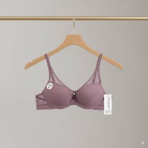 سوتین اسفنجی فنردار میکروفایبر دستک و بالا تور برند Chanvie Leen چانوی لین کاپ B