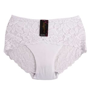 شورت زنانه اسلیپ دانتل و لیزری بغل پهن