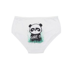 شورت زنانه اسلیپ پشت چاپ پاندا برند بانو