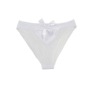 شورت زنانه توری پشت پاپیون لبه دالبری برند رونیا