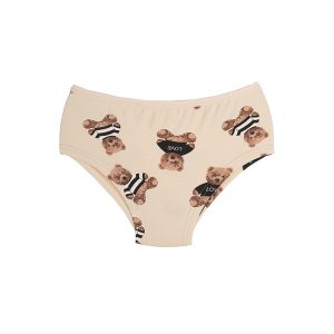 شورت جنیفری گنی طرح تدی برند میس - کرم