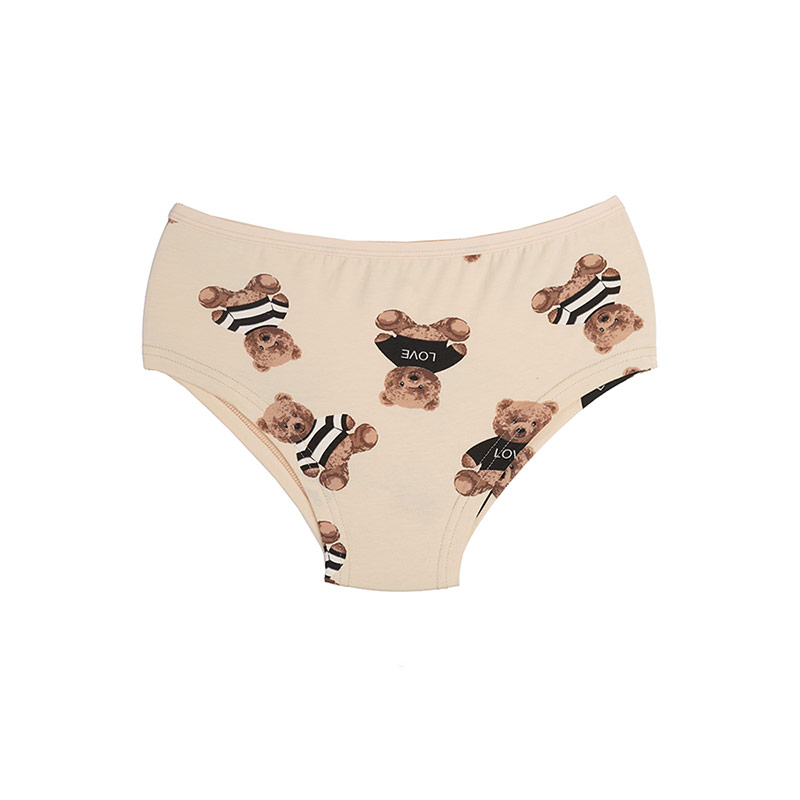 شورت جنیفری گنی طرح تدی برند میس - کرم