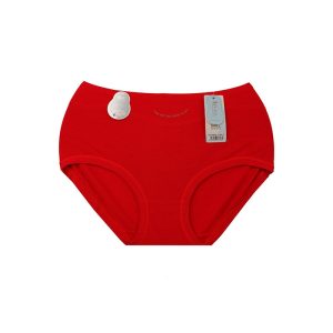 شورت زنانه اسلیپ بغل پهن YOU RE THE BEST - قرمز