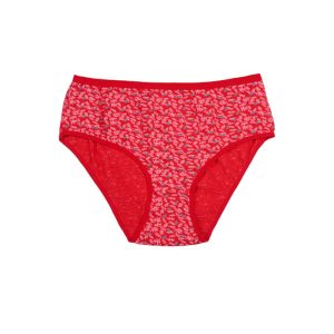 شورت زنانه اسلیپ تمام چاپ بغل پهن آنتی باکتریال برگ برند پوشینه