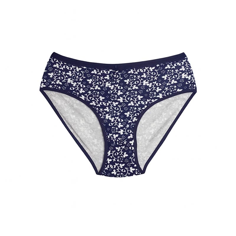 شورت زنانه اسلیپ نخی تمام چاپ طرح برگ