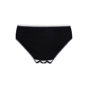 شورت زنانه اسلیپ تمام چاپ سیاه سفید