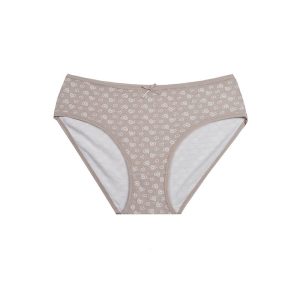 شورت زنانه اسلیپ نخی تمام چاپ طرح قلبی