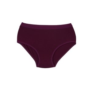 شورت زنانه اسلیپ نخی ساده برند بانو - بنفش