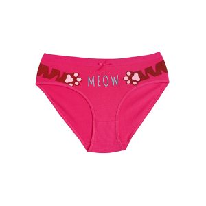 شورت زنانه اسلیپ نخی طرح MEOW