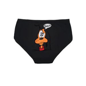 شورت زنانه اسلیپ پشت چاپ گوفی برند بانو