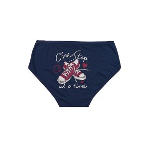 شورت زنانه اسلیپ چاپی کفش برند بانو