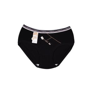 شورت زنانه اسلیپ کش اسپرت LETTERS بغل پهن - مشکی