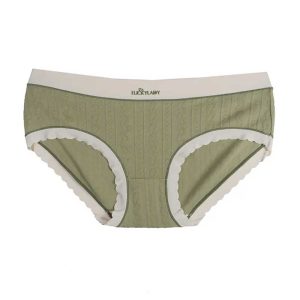 شورت زنانه اسلیپ گندم LUCKYLADY - سبز