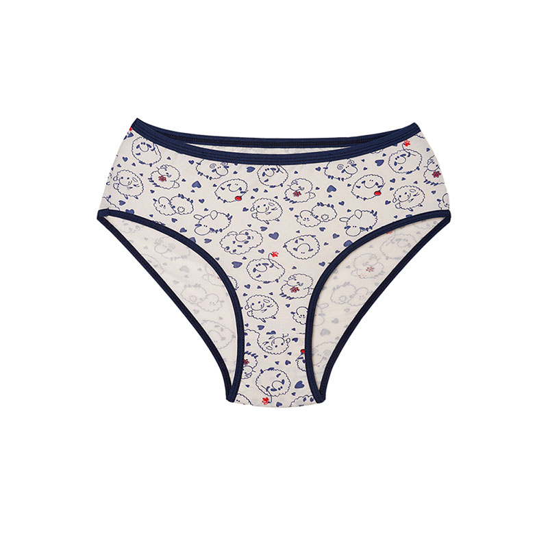 شورت زنانه نخ و پنبه تمام چاپ طرح ببعی برند لعیا