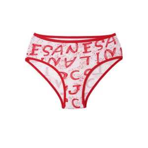 شورت زنانه نخ و پنبه تمام چاپ طرح لاتین برند لعیا