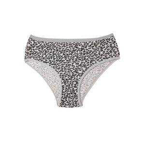 شورت زنانه نخ و پنبه تمام چاپ طرح پلنگی برند لعیا