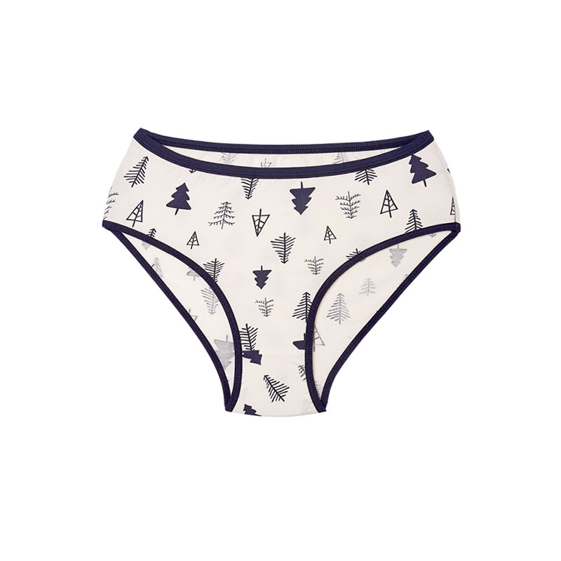 شورت زنانه نخ و پنبه تمام چاپ طرح کاج برند لعیا