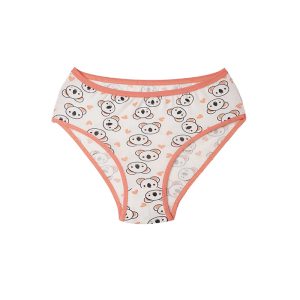 شورت زنانه نخ و پنبه تمام چاپ طرح کوالا برند لعیا