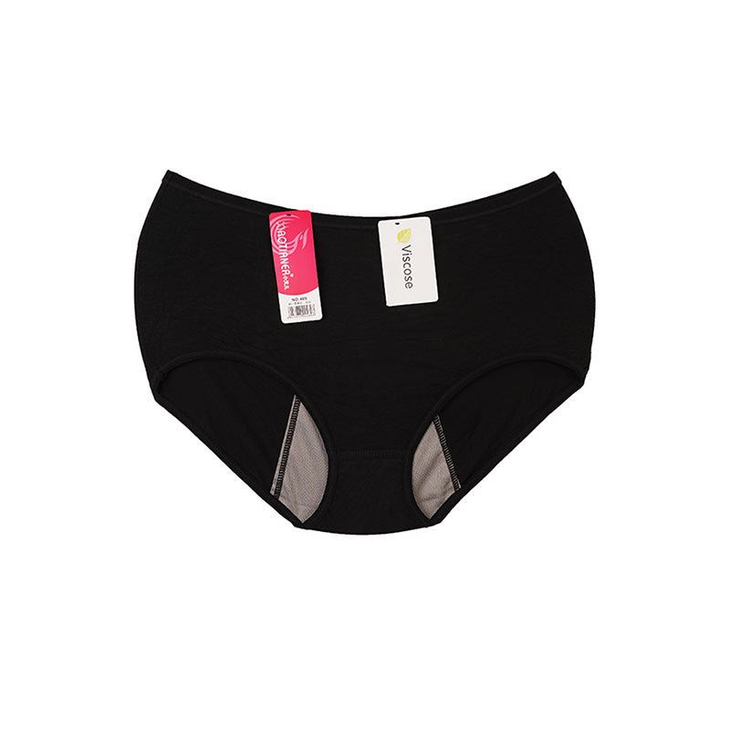 شورتکس زنانه ویسکوز ساده - مشکی