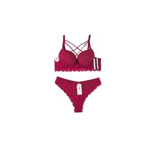 ست شورت و سوتین هارنس دار نیم جک پرسی فنردار گیپوردار