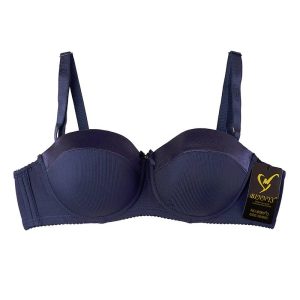 سوتین زنانه اسفنجی دکلته کبریتی بالا ژله ای برند بنیس