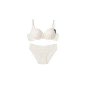 ست شورت و سوتین اسفنجی دخترانه فنردار نیم جک بالا گیپور