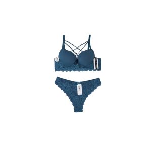 ست شورت و سوتین هارنس دار نیم جک پرسی فنردار گیپوردار