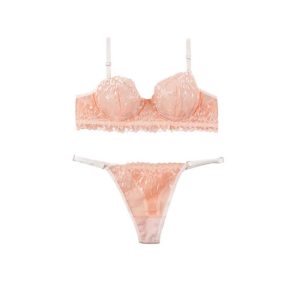 خرید ست شورت و سوتین تورگاز فنردار گلدوزی برند براگور