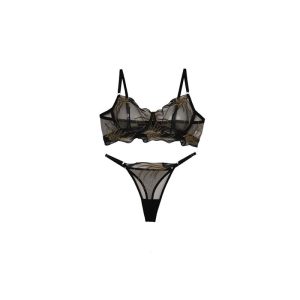 خرید ست شورت و سوتین فانتزی تورگاز طرح پروانه ای برند براگور