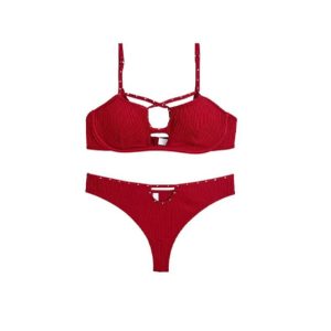 خرید ست شورت و سوتین فنردار کبریتی هارنس دار