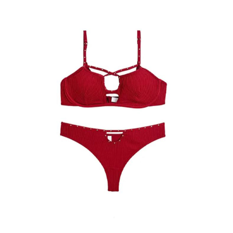 خرید ست شورت و سوتین فنردار کبریتی هارنس دار