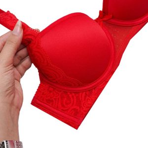 ست شورت و سوتین نیم جک پرسی فنردار برند شارمین