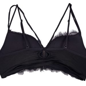 ست شورت و سوتین اسفنجی دانتل جلو باز شو پشت قهرمانی