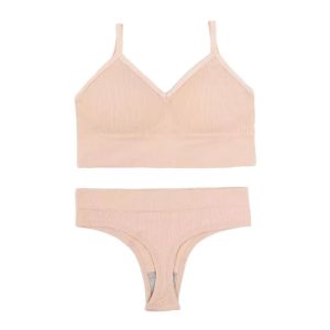 ست نیم تنه شورت نخ و پنبه کبریتی