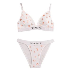 ست نیم تنه و شورت دخترانه کش اسپرت sweet