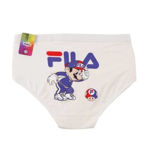 شورت زنانه اسلیپ fila چاپی ماریو قارچی