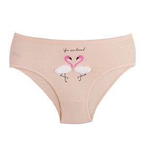 شورت زنانه اسلیپ تدی طرح فلامینگو عاشق