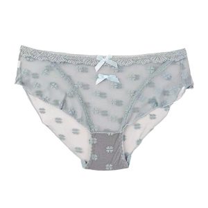 شورت زنانه اسلیپ توری لبه دانتل جلو پاپیون