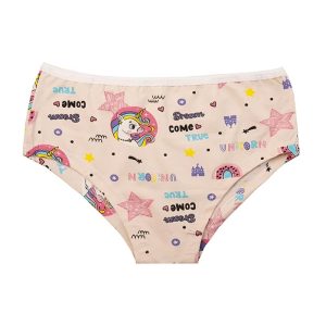 شورت زنانه اسلیپ جنیفری تک شاخ برند میس - کرم