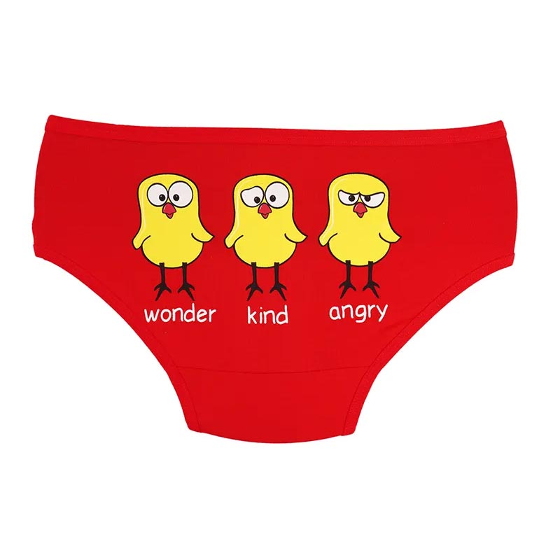 شورت زنانه اسلیپ جوجه برند بانو - قرمز