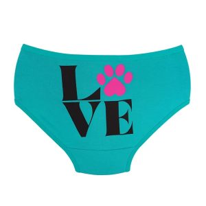 شورت زنانه اسلیپ زنانه LOVE برند بانو