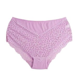 شورت زنانه اسلیپ فانتزی جلو دانتل پشت نخی برند ROSE - یاسی