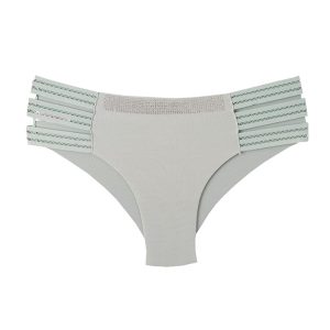 شورت زنانه اسلیپ فانتزی لیزری نگین دار بغل بندی