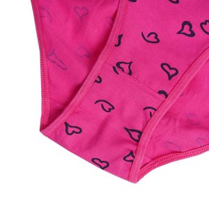 شورت زنانه اسلیپ قلب تو خالی برند لمون