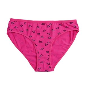 شورت زنانه اسلیپ قلب تو خالی برند لمون